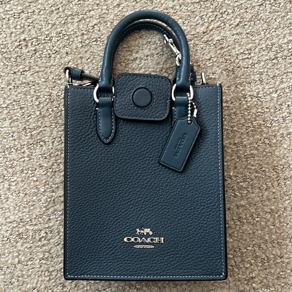 North South Mini Coach Tote